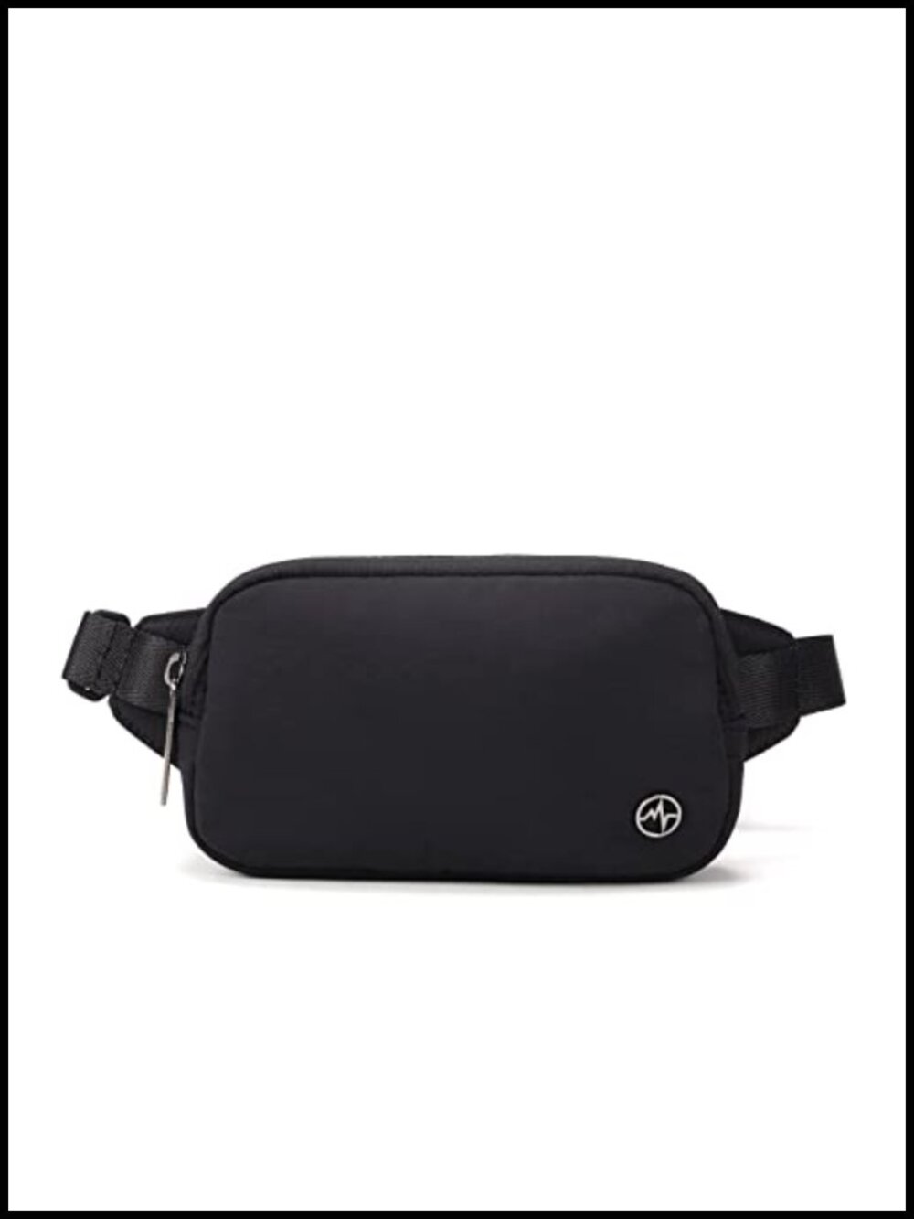 Mini Belt Bag Crossbody Waist Pack Water Resistant Nylon Hands-Free